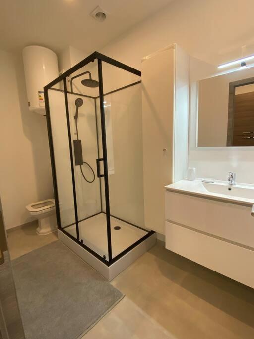 1-E Superbe Appartement Lumineux Шарлеруа Екстер'єр фото
